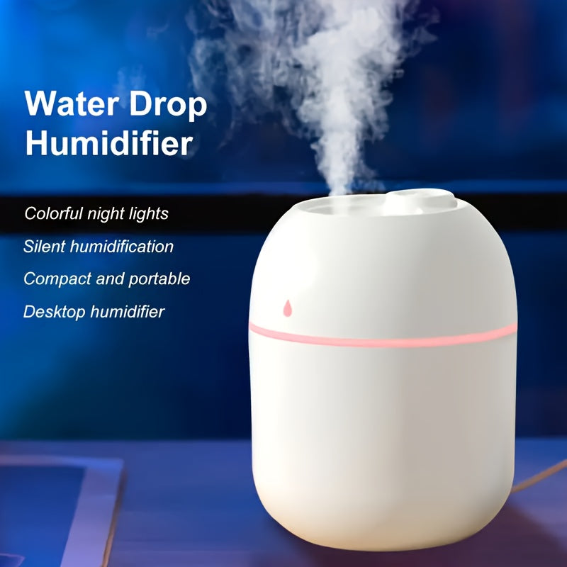 Desktop Humidifier with Colorful Atmosphere Lights