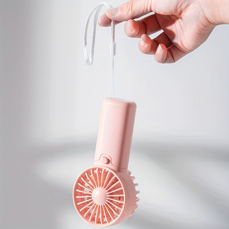 Mini Portable Fan, Lightweight Handheld Fan (Requires AAA batteries, not included)