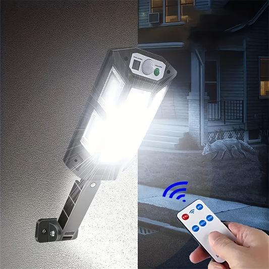 LED Solar Wall Light, Motion Sensor