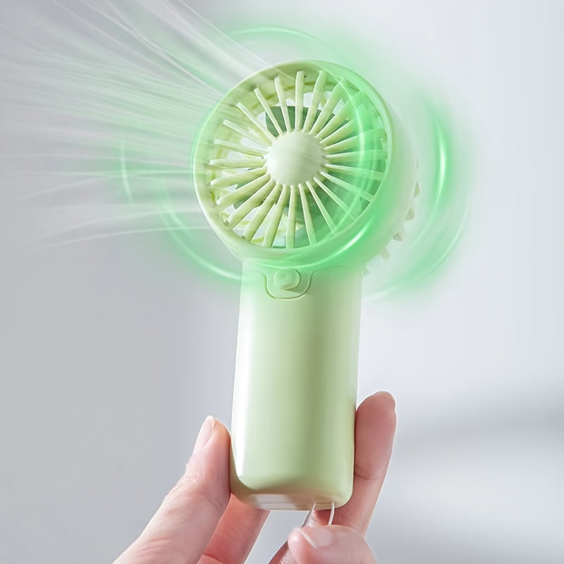 Mini Portable Fan, Lightweight Handheld Fan (Requires AAA batteries, not included)