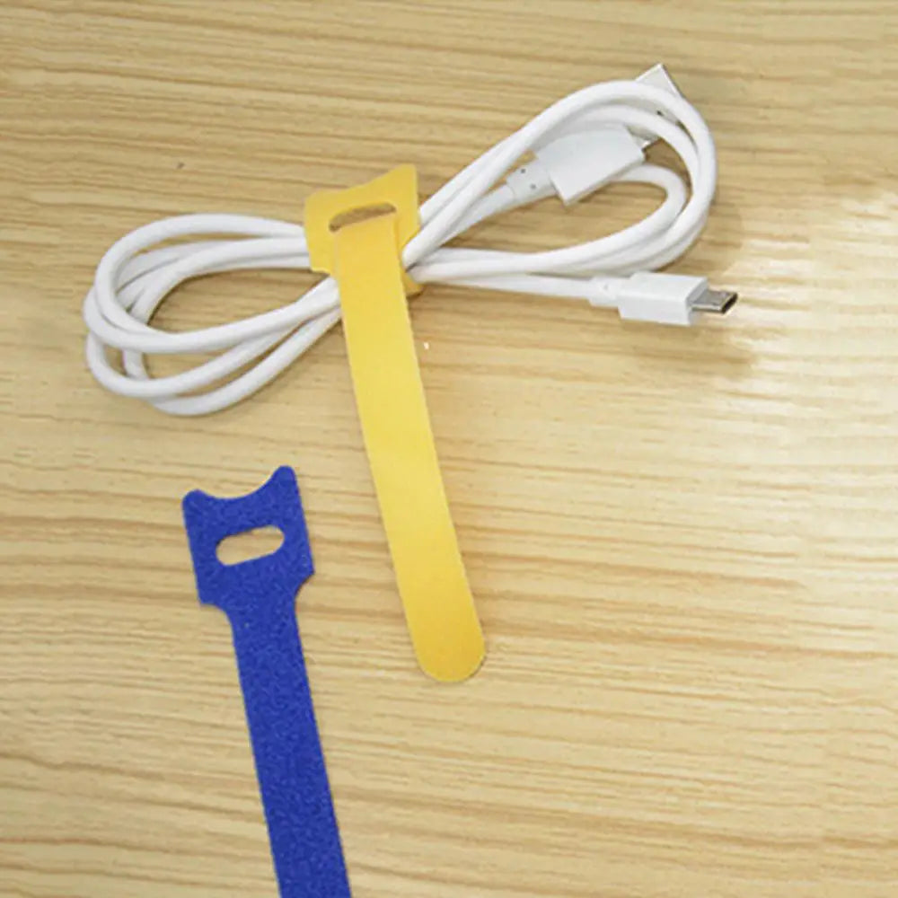 Releasable Cable Ties Plastics Nylon Hook 50/100 PCS