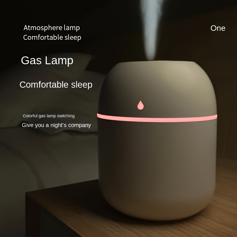 Desktop Humidifier with Colorful Atmosphere Lights