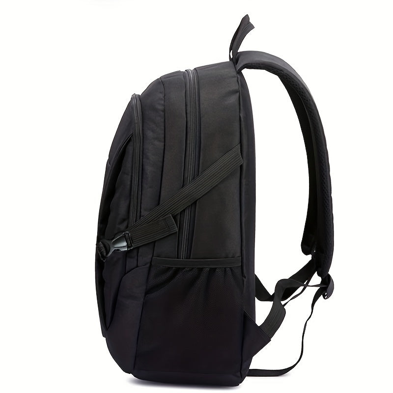 Men's Backpack, Trendy Large Capacity High School Junior High School Student Bag, Travel Bag Computer Bag (Zipper Direction Assorted Varieties)