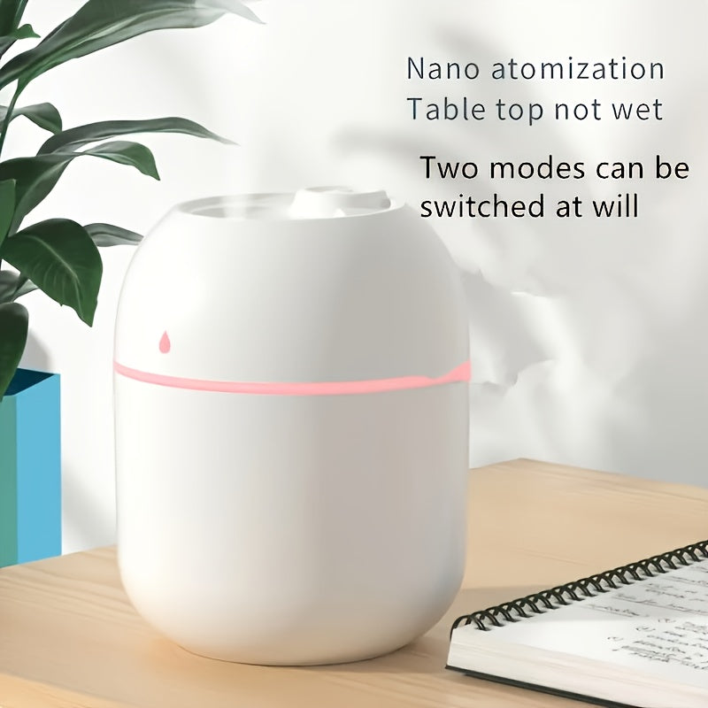 Desktop Humidifier with Colorful Atmosphere Lights